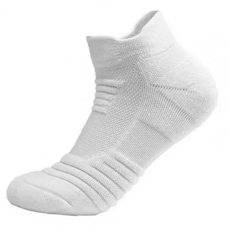 Men Socks Solid Color Thickening Cycling Running Football Basketball Soccer Socks Sports Anti-Slip Thicken Thermal Socks Men